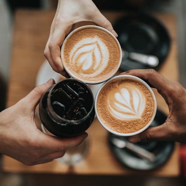 Café maison en tasse